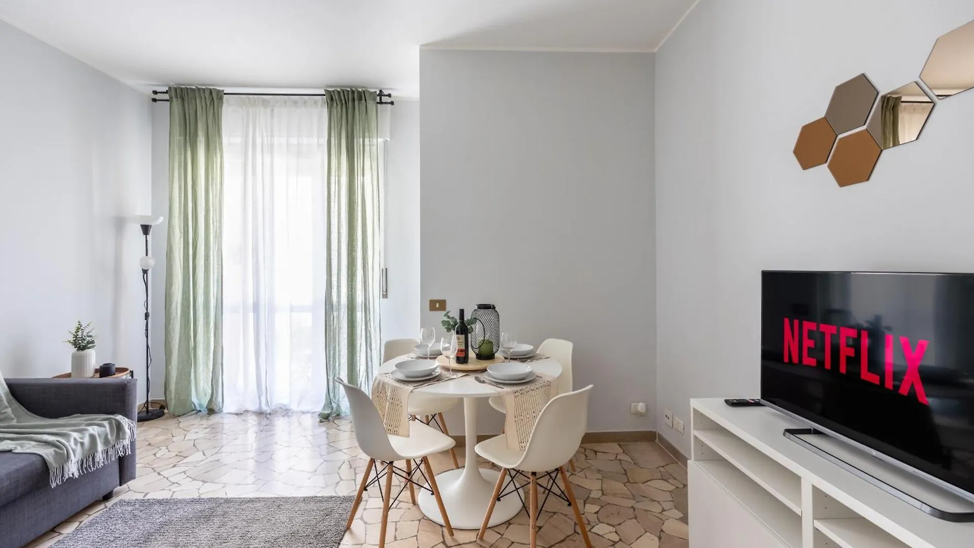 8 Min Dalla Metro Casa Elegante Con Netflix E Wifi Milano 0*,